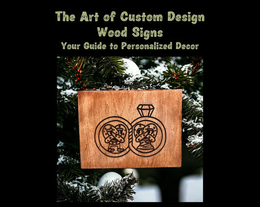 Art of Custom Design Wood Signs: Your Guide to Personalized Décor - Weaver Custom Engravings