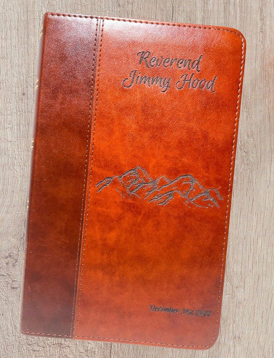 Custom Engraved Leather Bibles: Personalized KJV & NKJV Options - Weaver Custom Engravings
