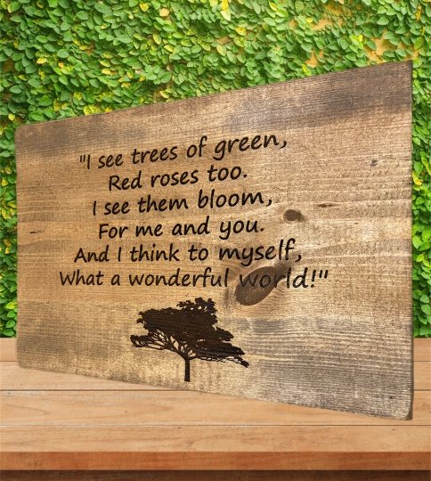 Customized Wood Signs For Sale: Add a Personal Touch to Your Home Décor - Weaver Custom Engravings