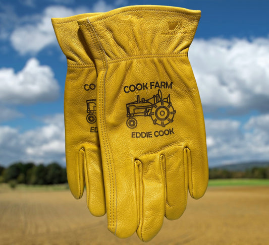 We Offer Custom Engraved Leather Gloves - Weaver Custom Engravings