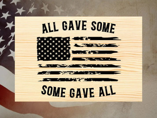 Wooden American Flag Wall Art: A Tribute to Patriotism and Craftsmanship - Weaver Custom Engravings