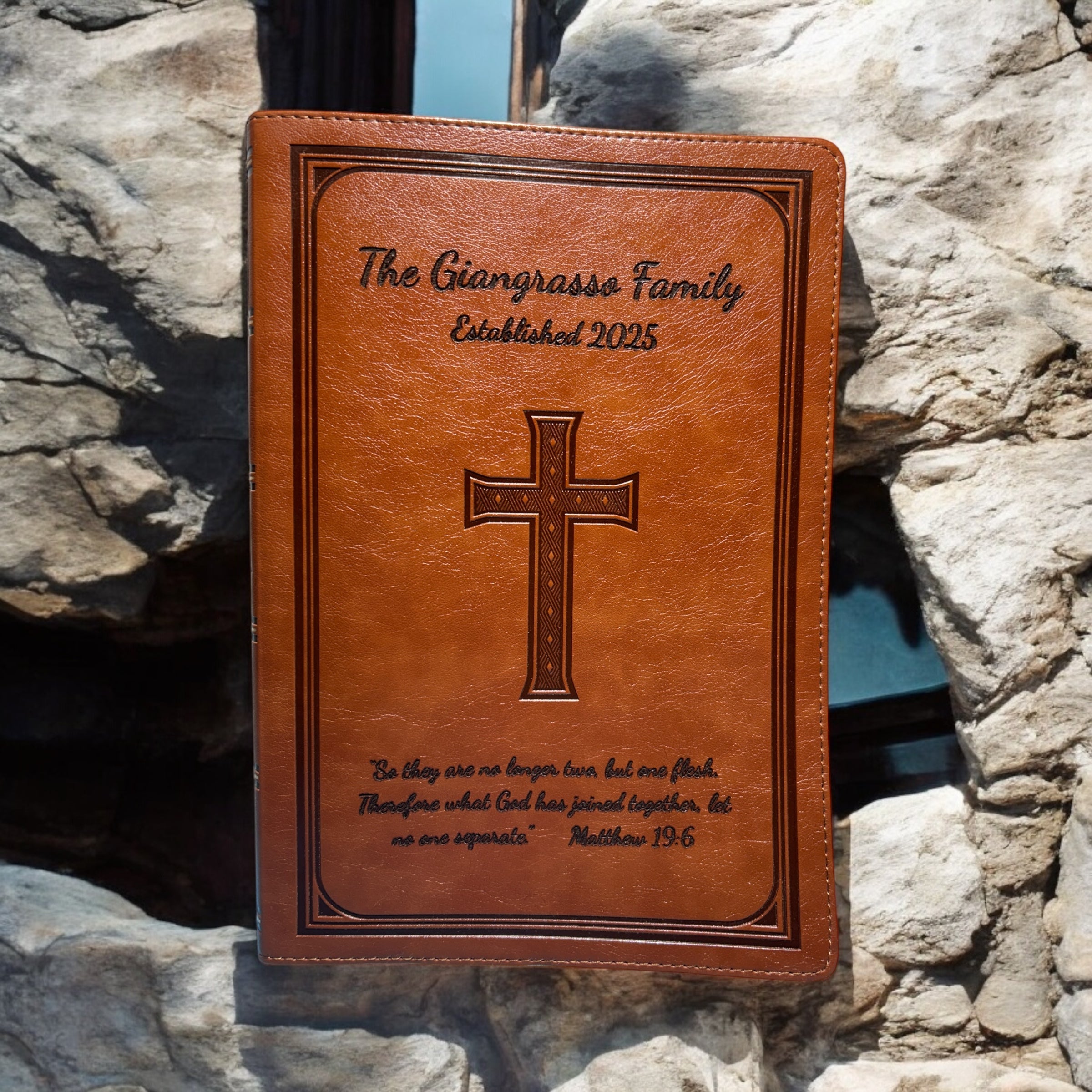 Personalized Family Bible Custom Engraved KJV