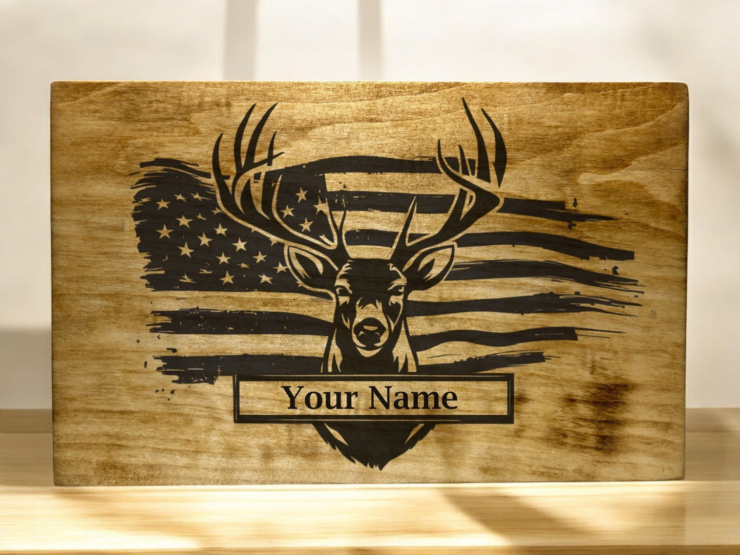 American Hunter Custom Name Sign - Weaver Custom Engravings