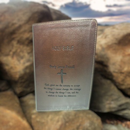 Custom NIV Bible - Weaver Custom Engravings