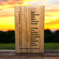 custom name gift handcrafted from real wood