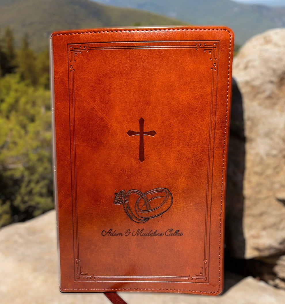 Personalized New King James Bible with Custom Engraving – Weaver Custom ...