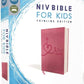 Personalized Pink NIV Bible For Kids - Weaver Custom Engravings