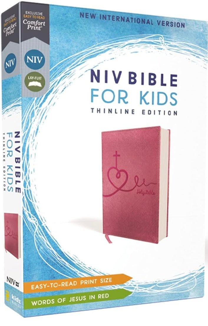 Personalized Pink NIV Bible For Kids - Weaver Custom Engravings