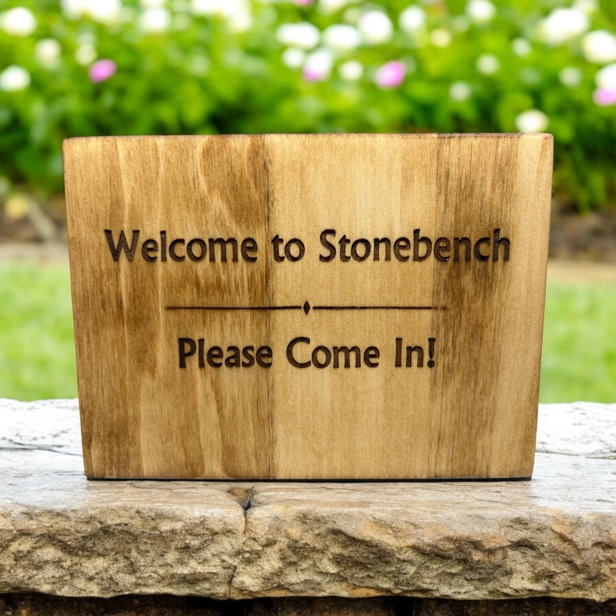 Please Come In: Custom Sign