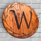 Round Custom Wood Sign - Weaver Custom Engravings