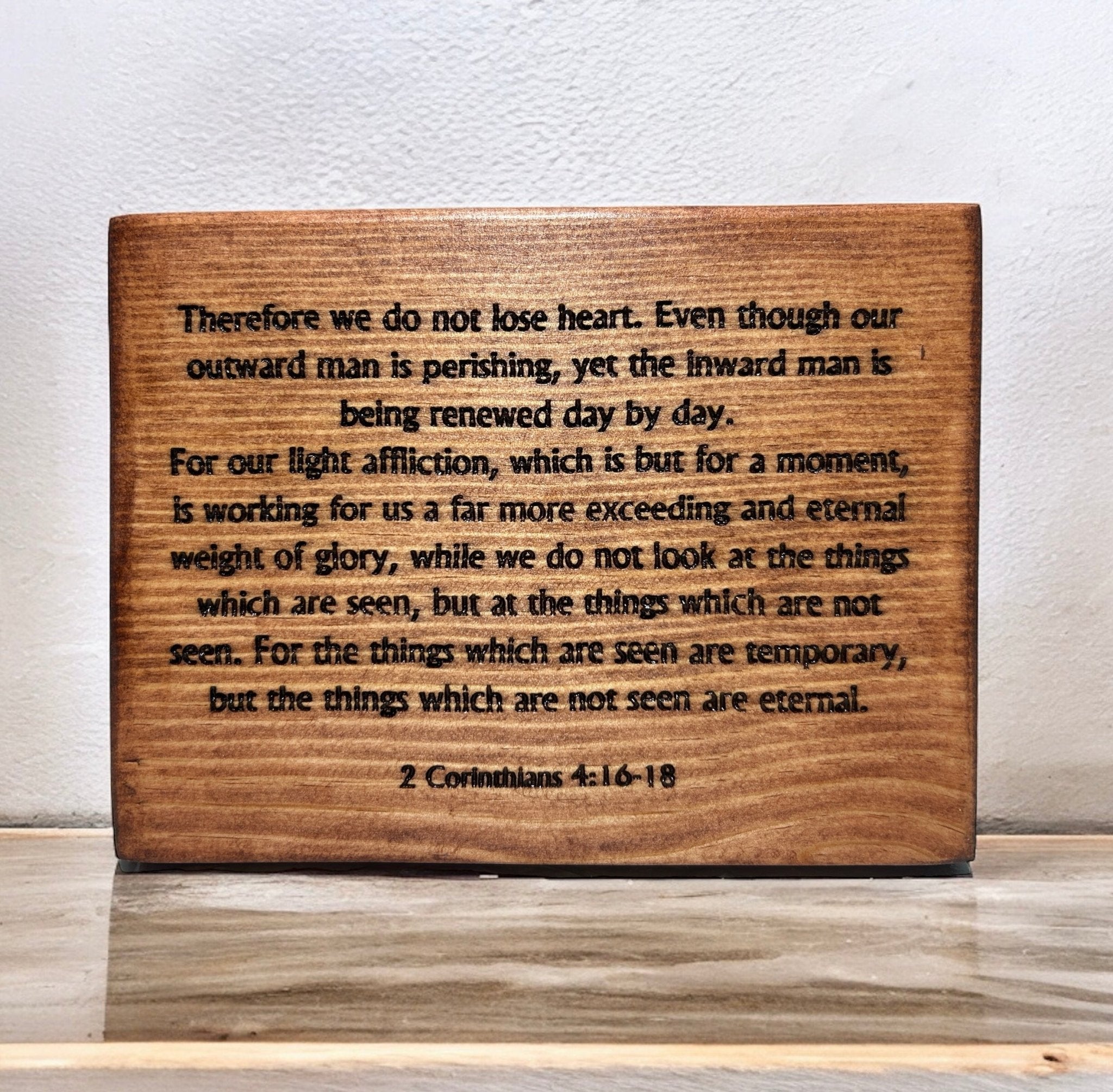 Custom Bible Verse Wood Signs - Personalized & Handcrafted – Weaver ...