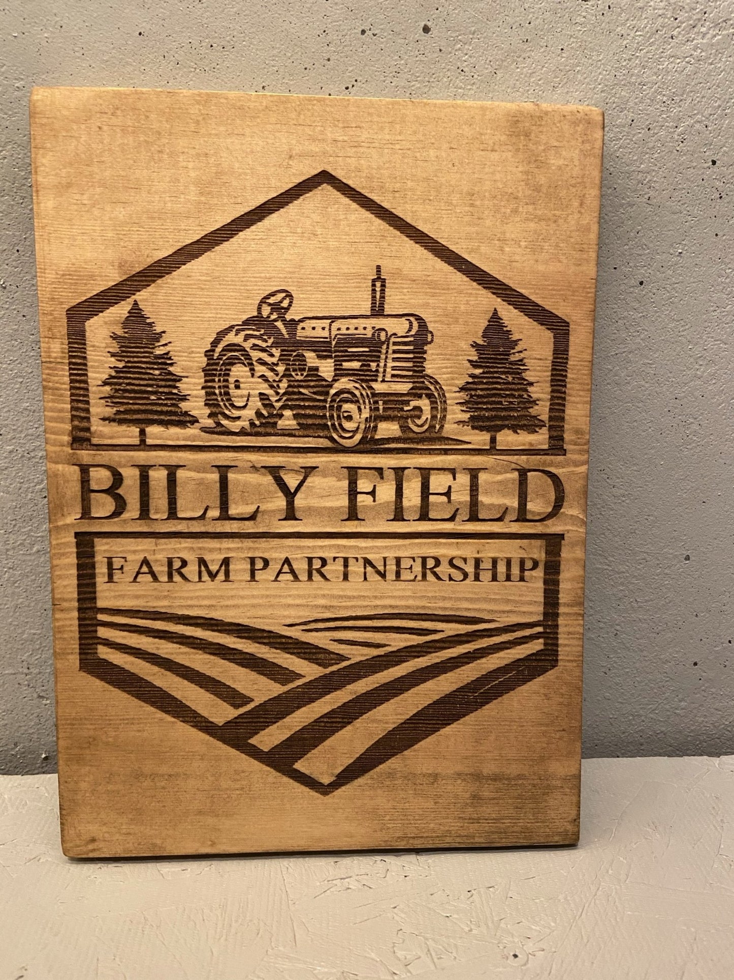 "Family Partnership Farm" Custom Sign Signs Weaver Custom Engravings Default Title  