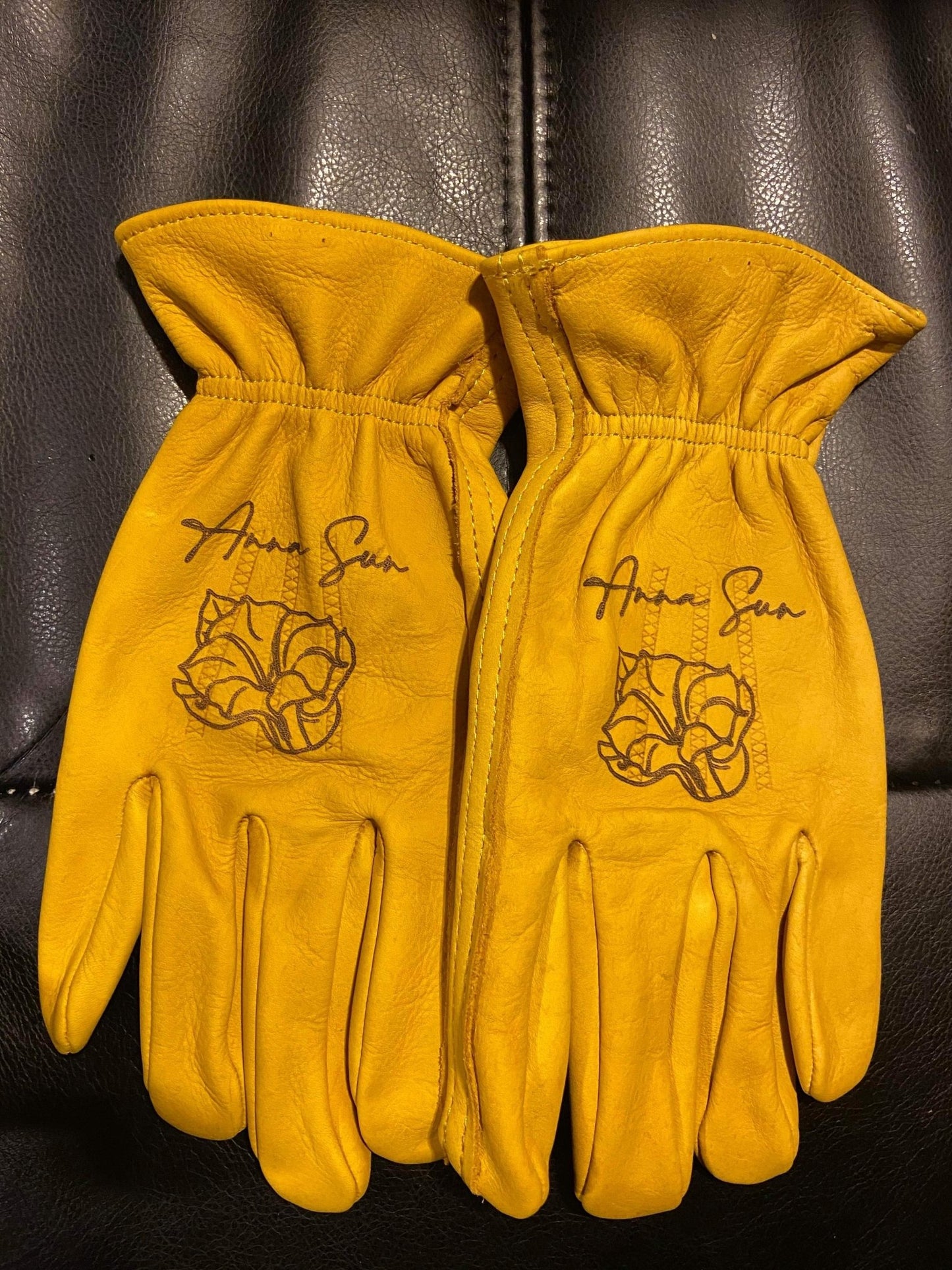 Flower Lover Custom Gloves Gloves weaver custom gloves   