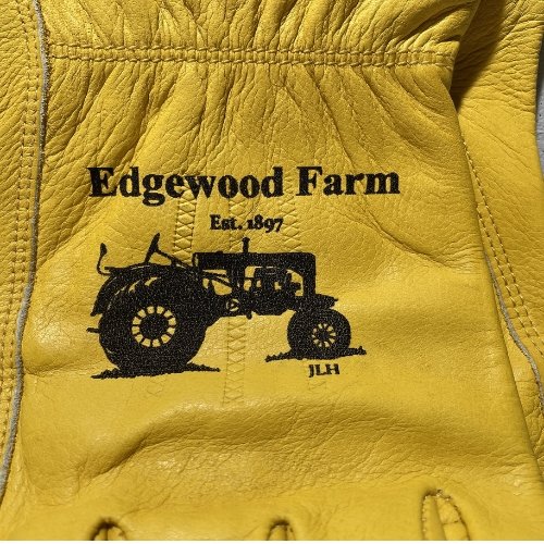 Custom Farm Tractor Gloves Gloves Weaver Custom Engravings   
