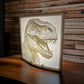 Custom Lithophane With Light 3d prints Weaver 3D Prints   