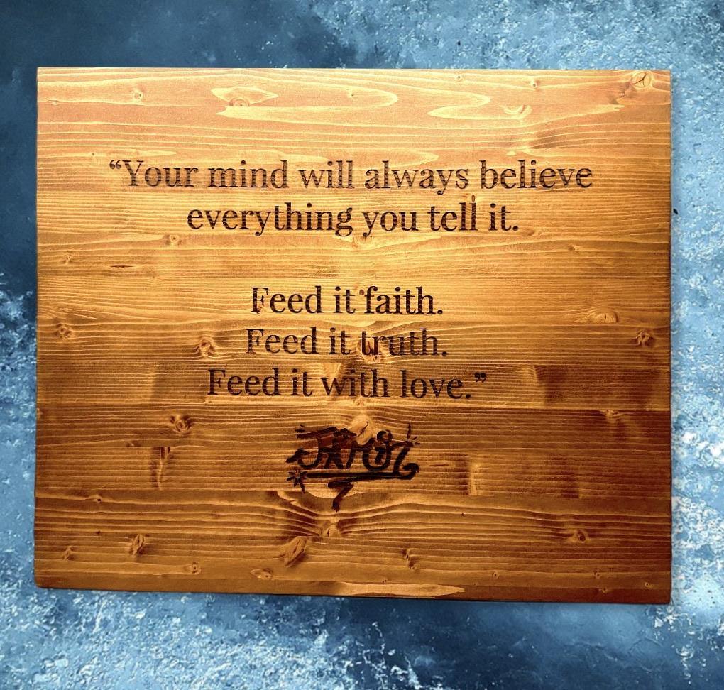 Personalized Quote Sign | Quotes On Wood | Custom Quote Prints | Gifts ...