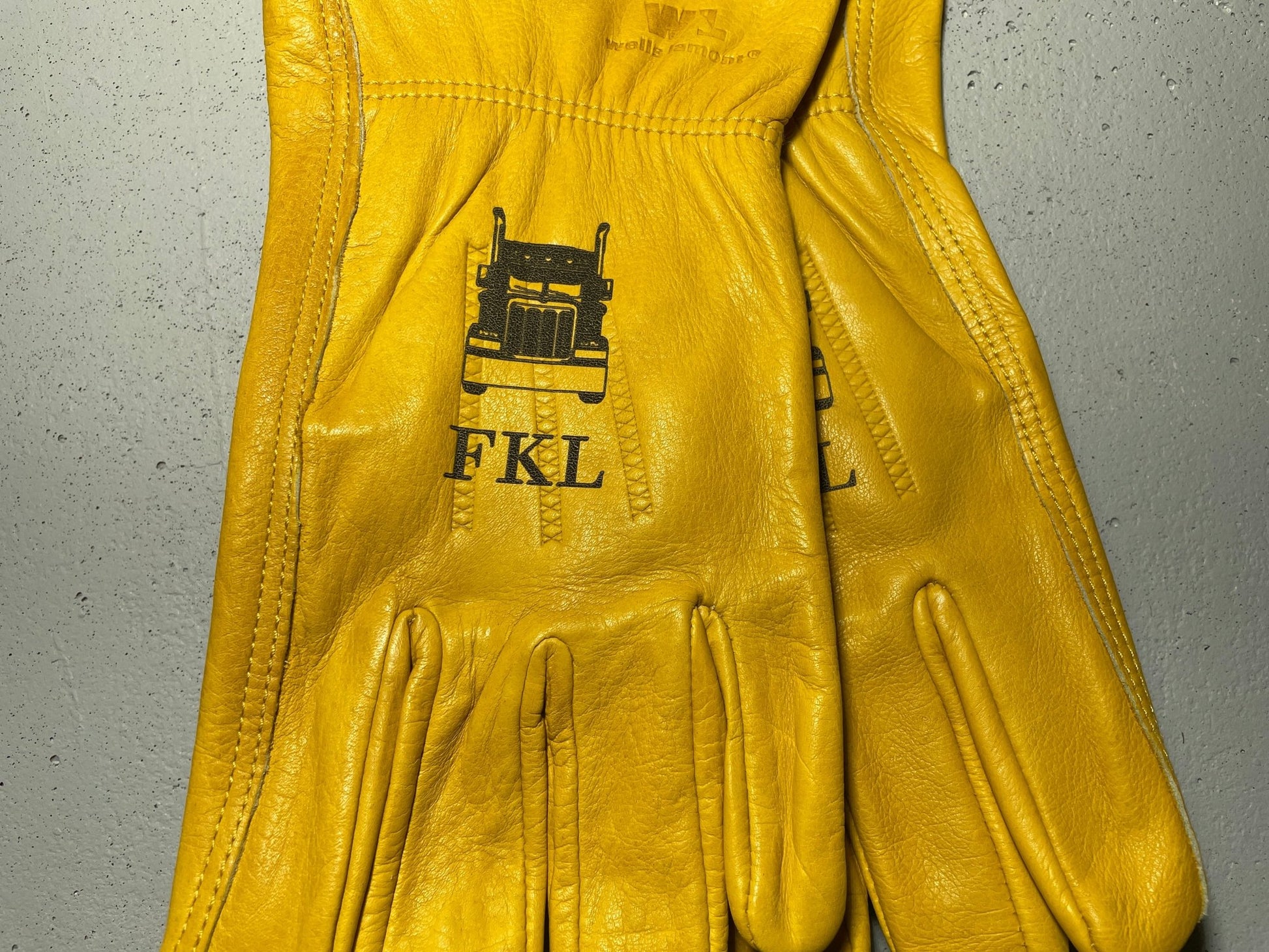 Custom Trucker Gloves Gloves Weaver Custom Engravings   