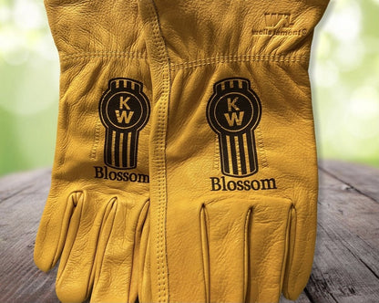 Custom Trucker Work Gloves Gloves Weaver Custom Engravings Small  