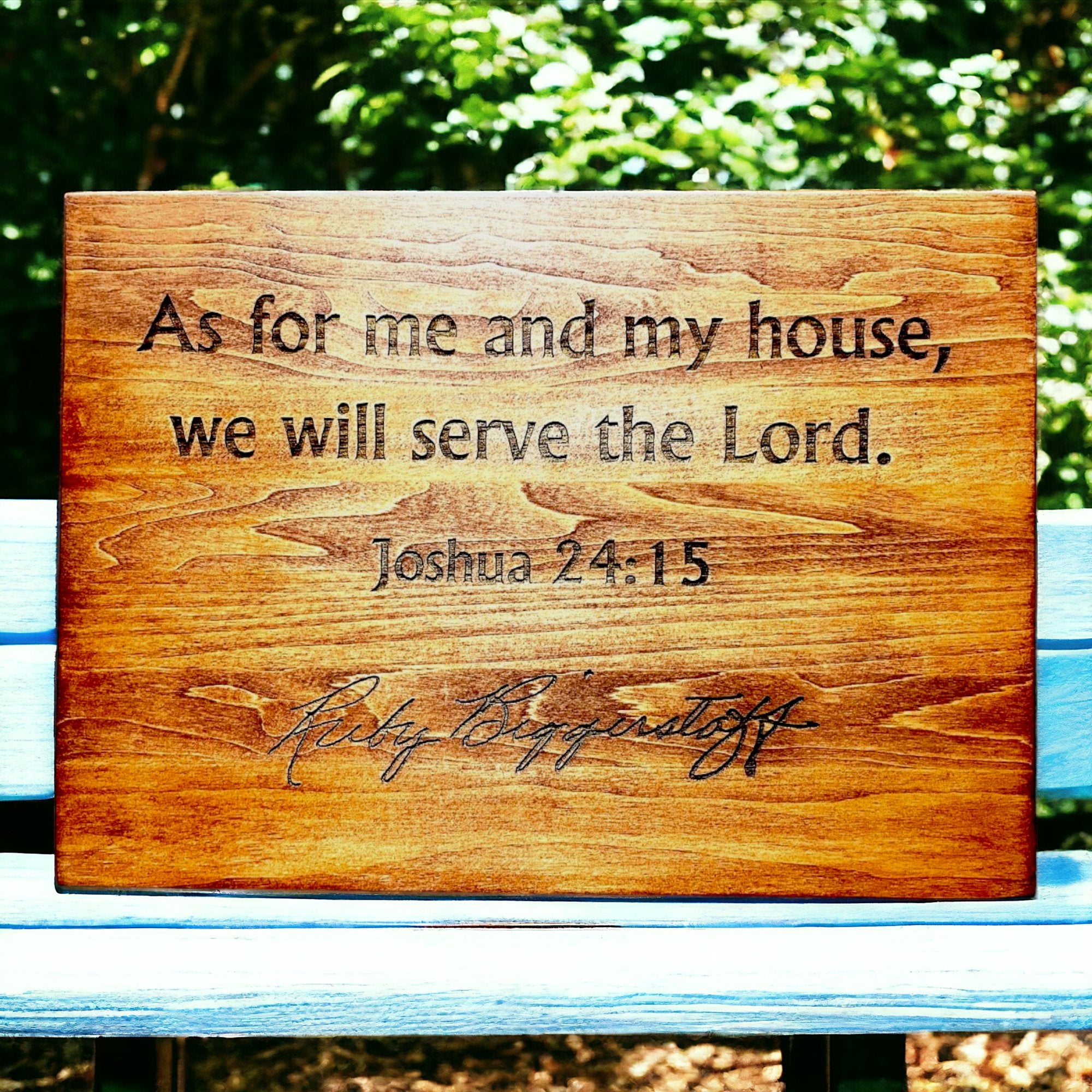 Customizable Religious Wall Sign