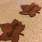 Fall Leaf Wood Pieces  Weaver Custom Engravings   