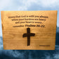 "God Is With You" Custom Sign Signs Weaver Custom Engravings   