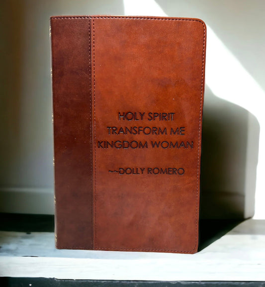 "Holy Spirit" KJV Bible - Weaver Custom Engravings