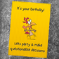 “Make Bad Decisions” Happy Birthday Card Template (Digital Download)  Weaver Custom Engravings Digital Downloads   