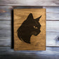 "Kitty Cat" Custom Wood Sign Signs Weaver Custom Engravings   