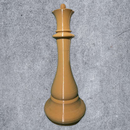 Large Queen Chess Piece Chess piece Weaver 3D Prints 7” Tall  