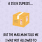 “Mail A Sexy Surprise” Happy Birthday Card Template (Digital Download)  Weaver Custom Engravings Digital Downloads   