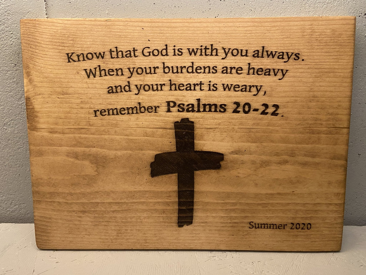 "Things To Remember" Custom Sign Signs Weaver Custom Engravings   