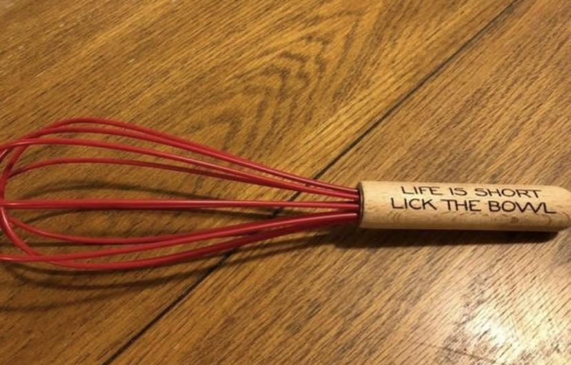 Custom kitchen whisk with preference for color match