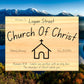 Welcome To Church Sign Signs Weaver Custom Engravings   