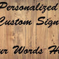 Welcome Wedding Sign Signs Weaver Custom Engravings   